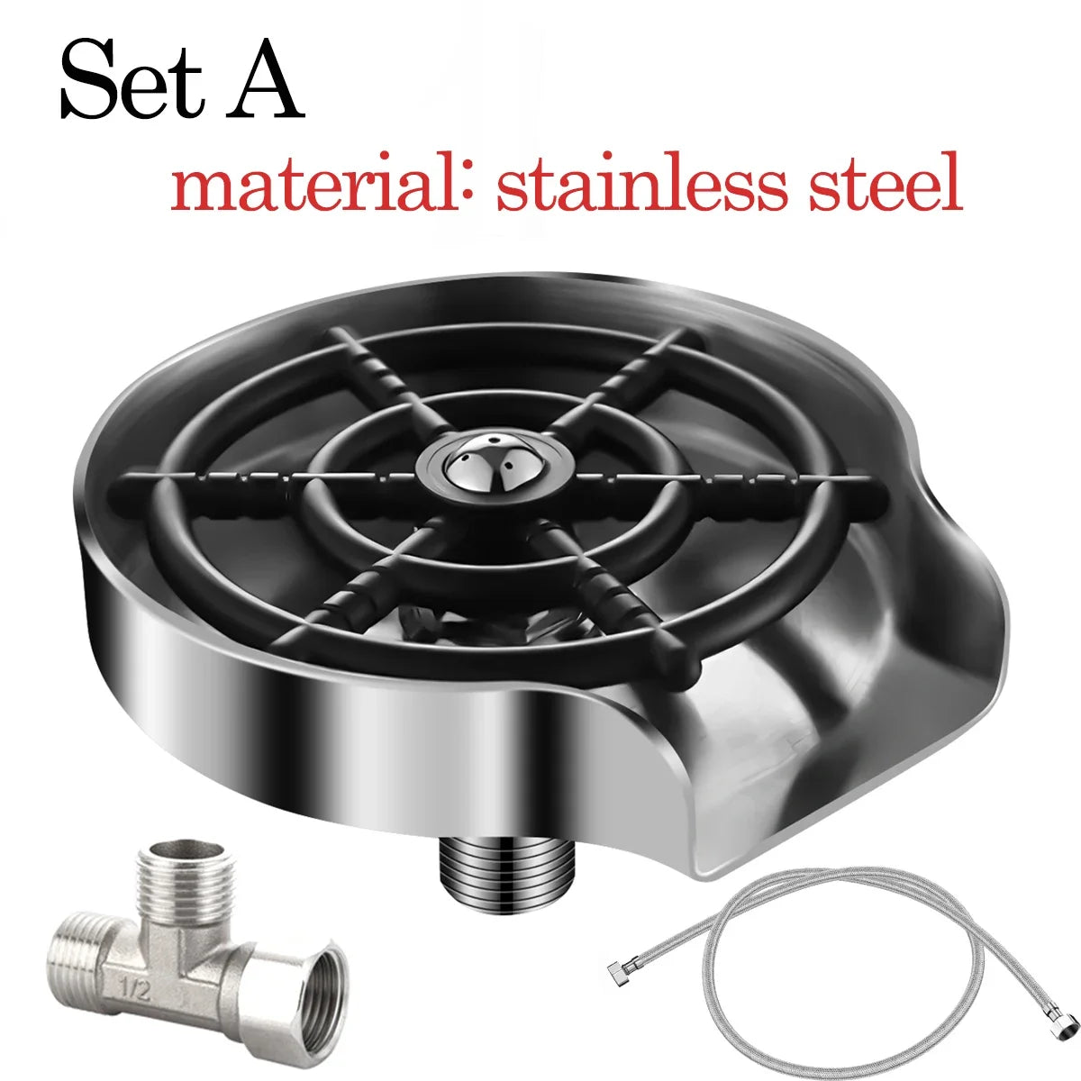 Faucet Glass Rinser High Pressure