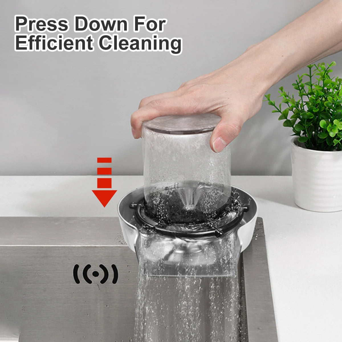 Faucet Glass Rinser High Pressure