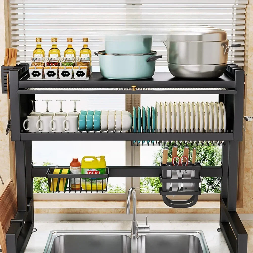Adjustment Stainless Steel Drain Rack