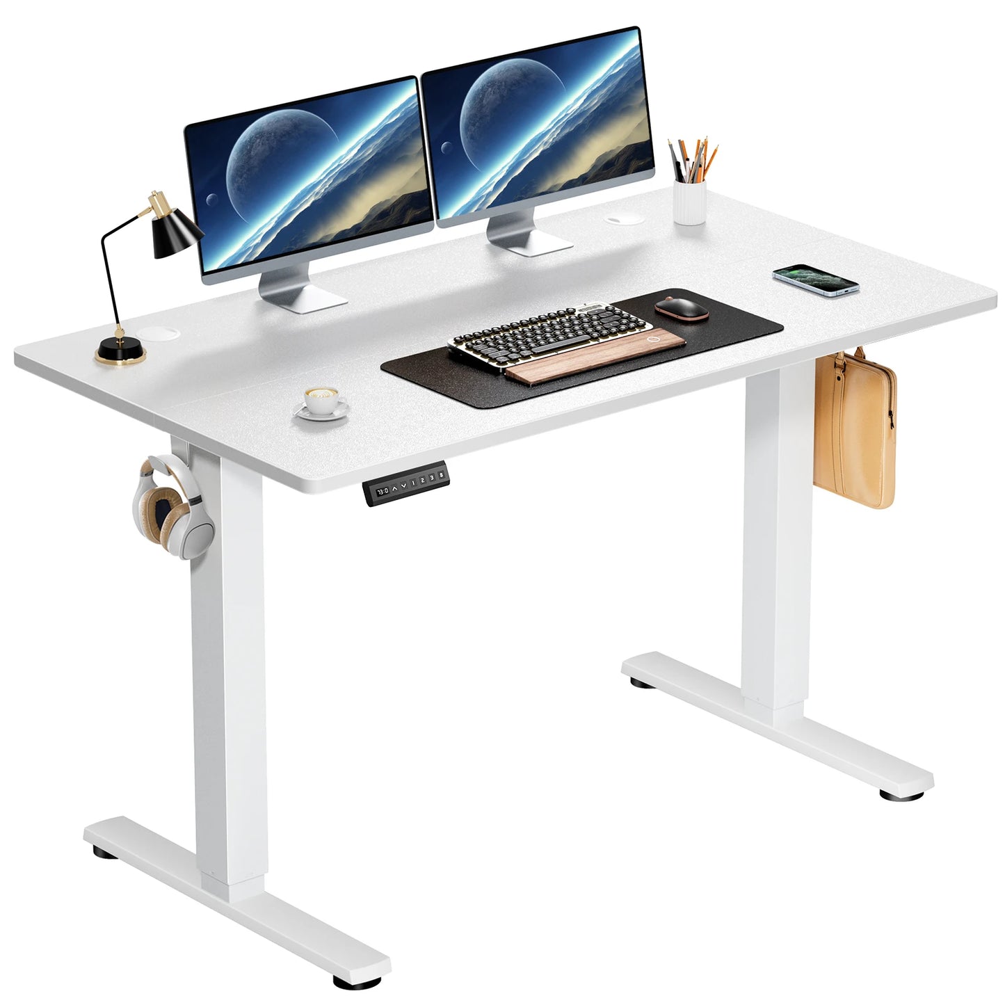 Adjustable 40x24 Inch Stand Up Sit Computer Desk