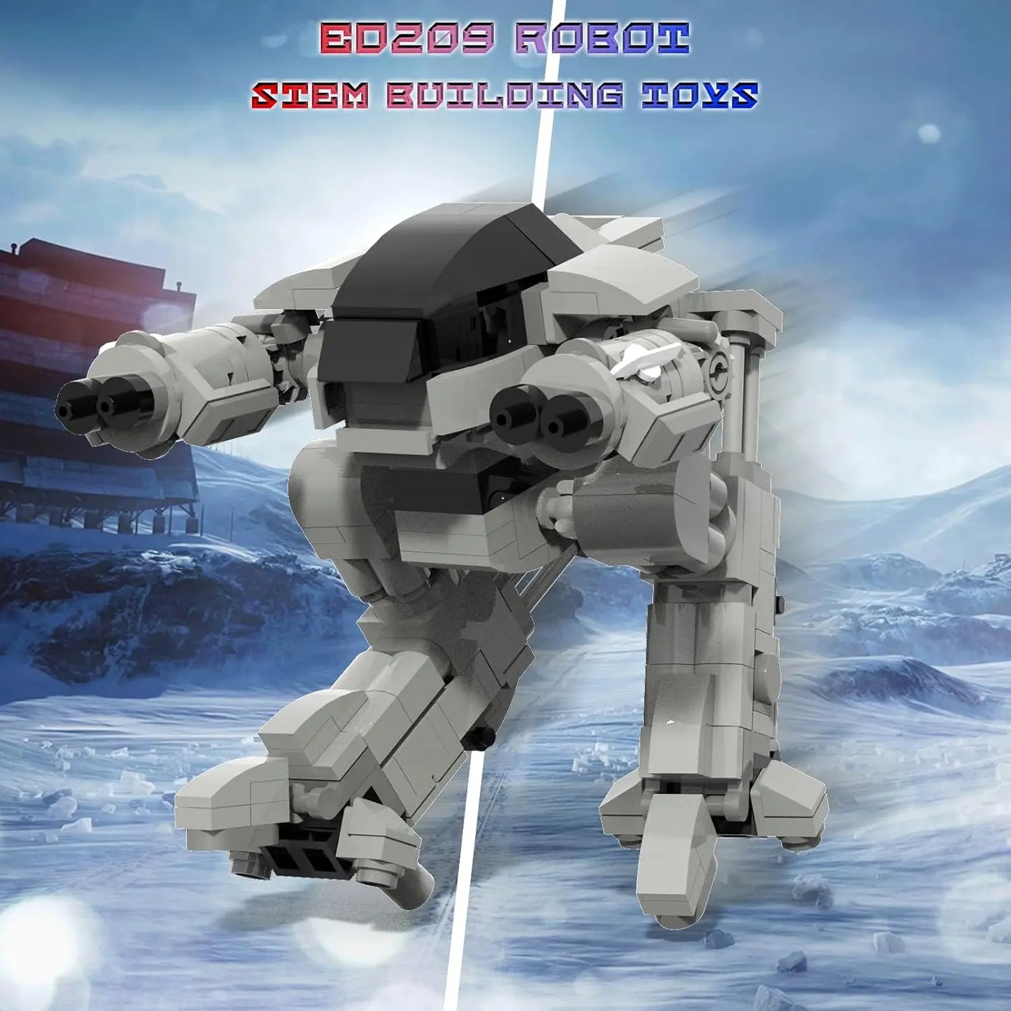 ED-209 Building Toy Set, 269 Pieces