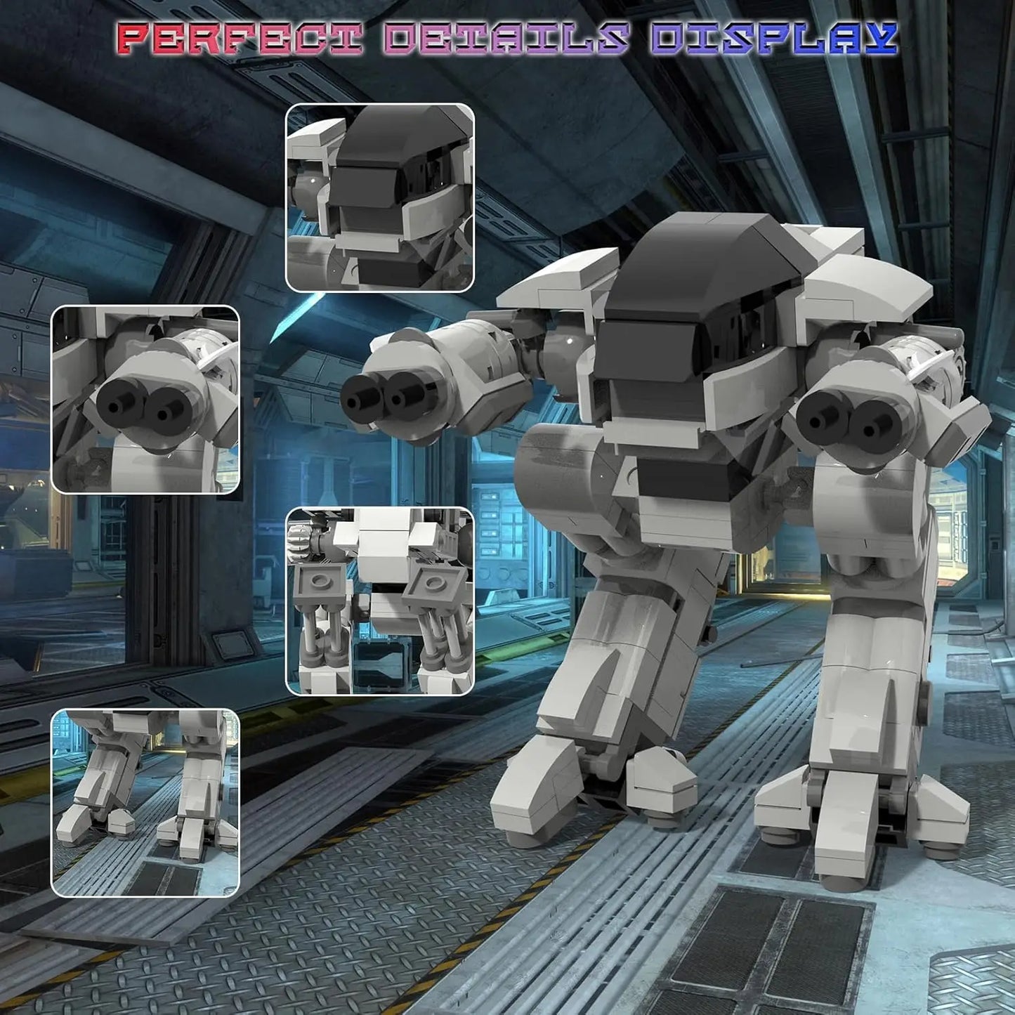 ED-209 Building Toy Set, 269 Pieces