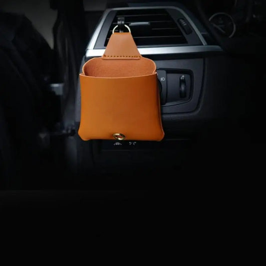 Car Air Vent Storage Bag Phone Storage Organizer Lightweight Hangable Storage Bag Auto
