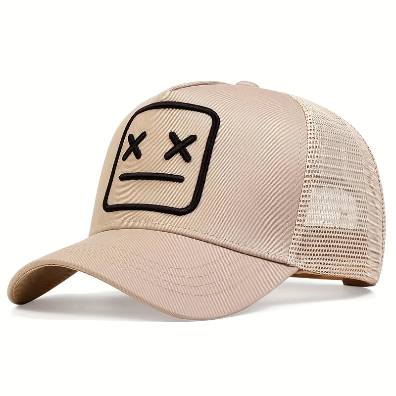 1piece Unisex XX Embroidery Baseball Net Caps