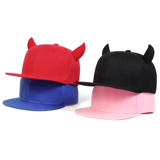1piece Unisex Cute Horn Hats