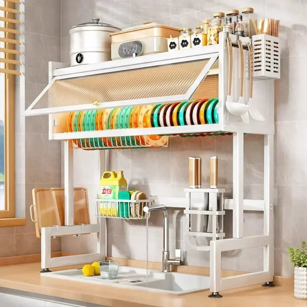 Adjustment Stainless Steel Drain Rack